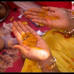 Haldi ceremony held in police station the women constable got a surprise