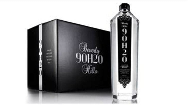 World's Costliest Water The cost of Beverly Hills 90H20 water bottle is in lakhs know the reason