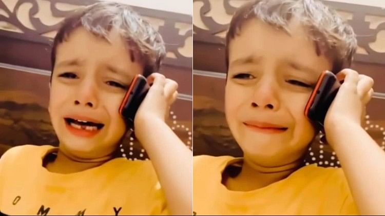 Trending Video boy complained about his mother to his father funny video is going viral on internet