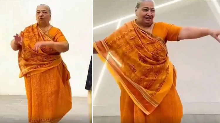 Dadi Performs Gujarati Garba Gracefully, Garba Dance Video Went Viral