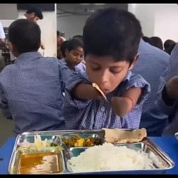 boy without both hands lives a normal life inspirational viral video