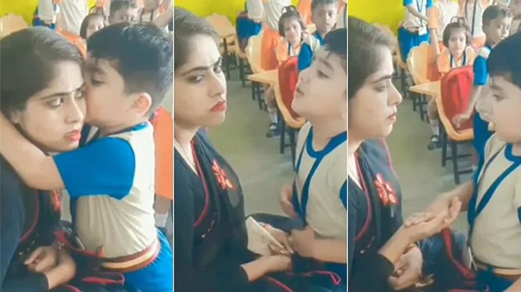 Class student Teacher cute Video: