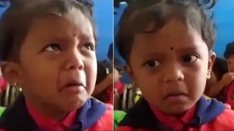Cute Video: innocent little girl told her pain in front of teacher going viral on social media