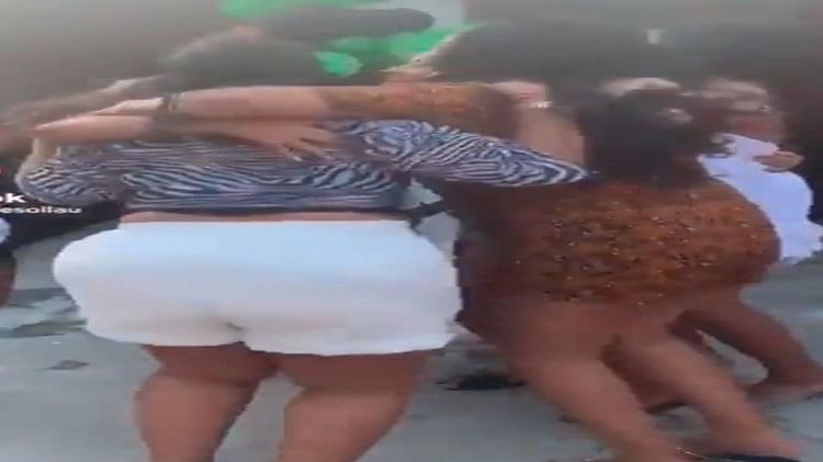 girls dance suddenly falls into sinkhole brazil video goes viral on social media