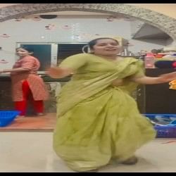 bahu dance on item song in front of saas shocked viral video google trends