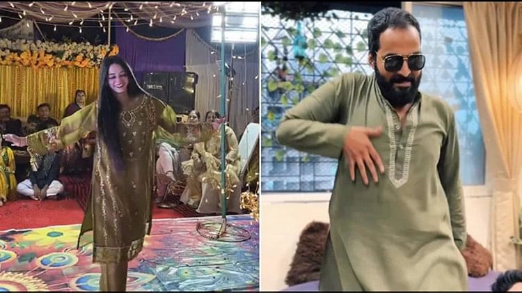 Man recreates pakistani girl dance performance on mera dil ye pukare video viral on social media