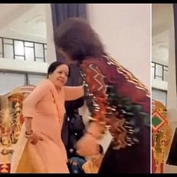 Viral Dance Video: Bride's mother and friend dance on the song Ude Jab Jab Zulfen Teri