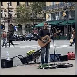 Foreigner man singing ajeeb dastan hai yeh song for pak woman in paris video goes viral