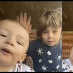 Three Year Old Boy Saves His Little Brother video went viral on social media