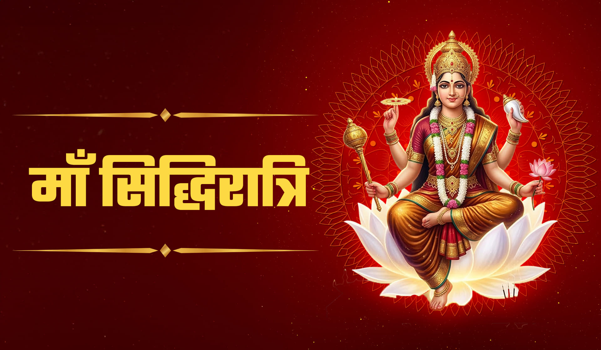 Maa Siddhidatri Aarti