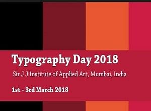 Typography Day 2018: Poster Design Competition by Sir J J Institute of Applied Art