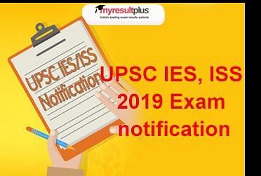upsc notification 2019