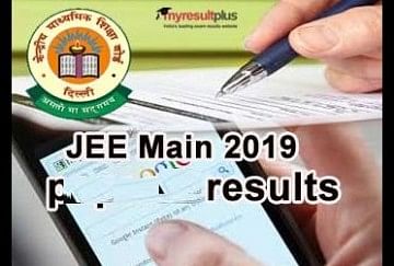 JEE Main (April) Result 2019 Expected Soon
