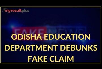 Odisha Higher Education Department Debunks Fake Notice That Claims Reopening of Schools from February 10