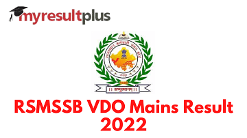 RSMSSB VDO Mains Result 2022 Declared, Steps to Check Merit List Here