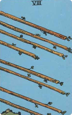 eight of wands