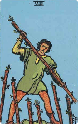 seven of wands
