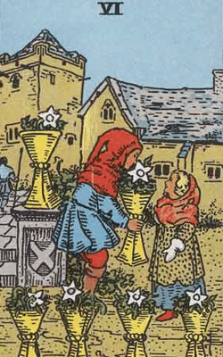 six of cups