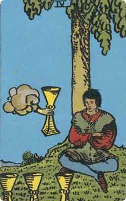 four of cups