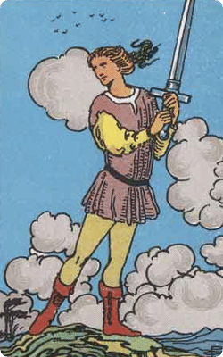 page of swords