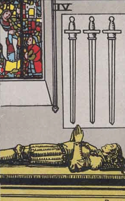 four of swords