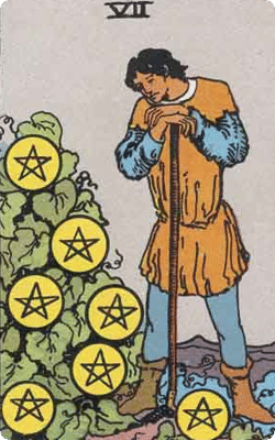 seven of pentacles