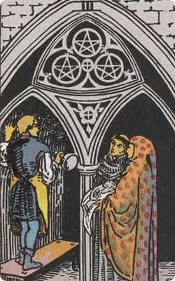 three of pentacles