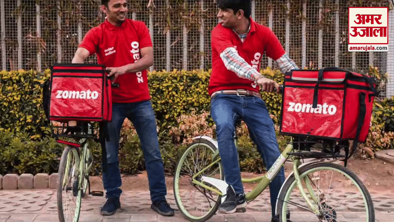 zomato delivery on cycle