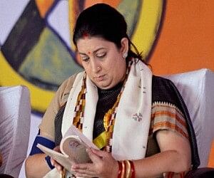 Don't be deterred by failures, Smriti Irani tells students