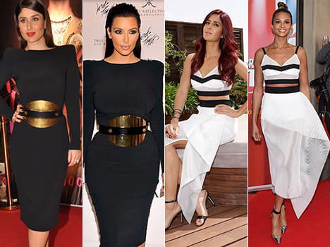 bollywood actress wearing same dress
