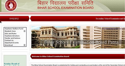 Bihar Intermediate Science 12th result declared