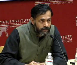 Yogendra Yadav sacked from UGC for joining AAP