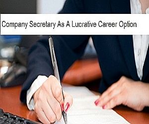 Company Secretary As A Lucrative Career Option